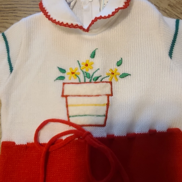 A Little Angel sweater jumpsuit size birth-3 months - Picture 3 of 6